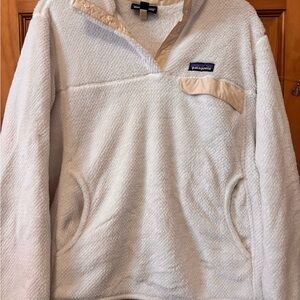 Patagonia Cream Fleece Pullover